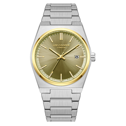 Lee Cooper Men's Super Metal Silver Watch LC08196.260
