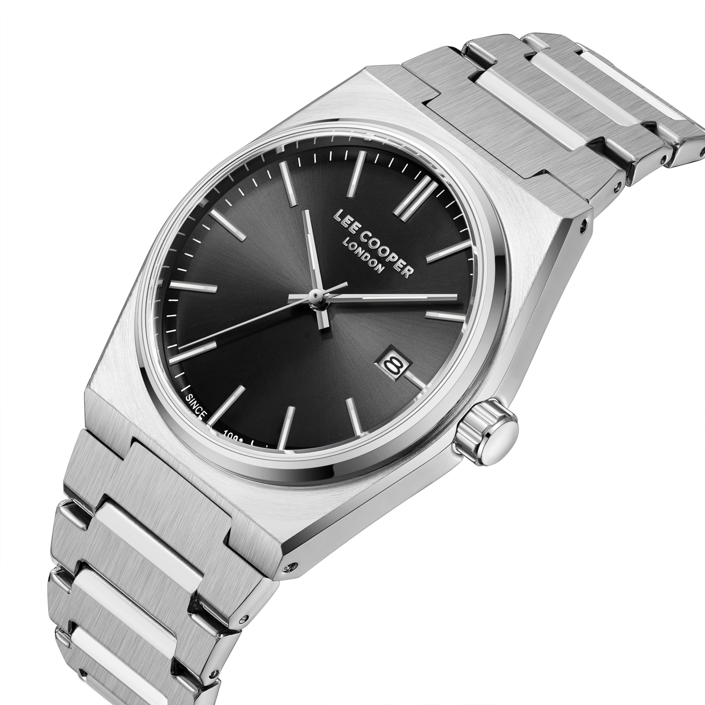 Lee Cooper Men's Super Metal Silver Watch LC08196.350
