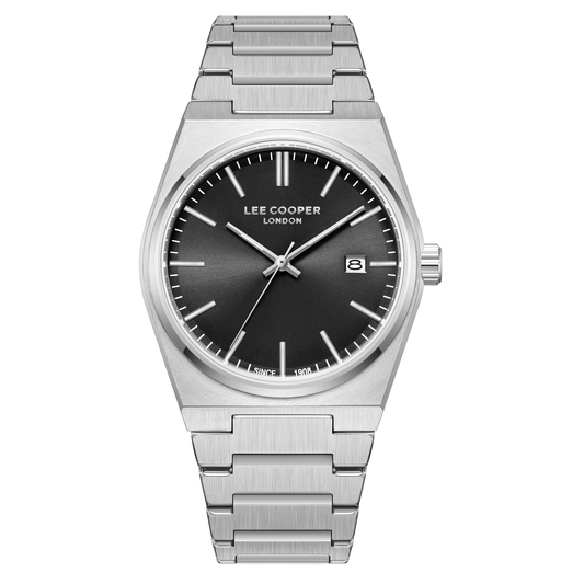 Lee Cooper Men's Super Metal Silver Watch LC08196.350