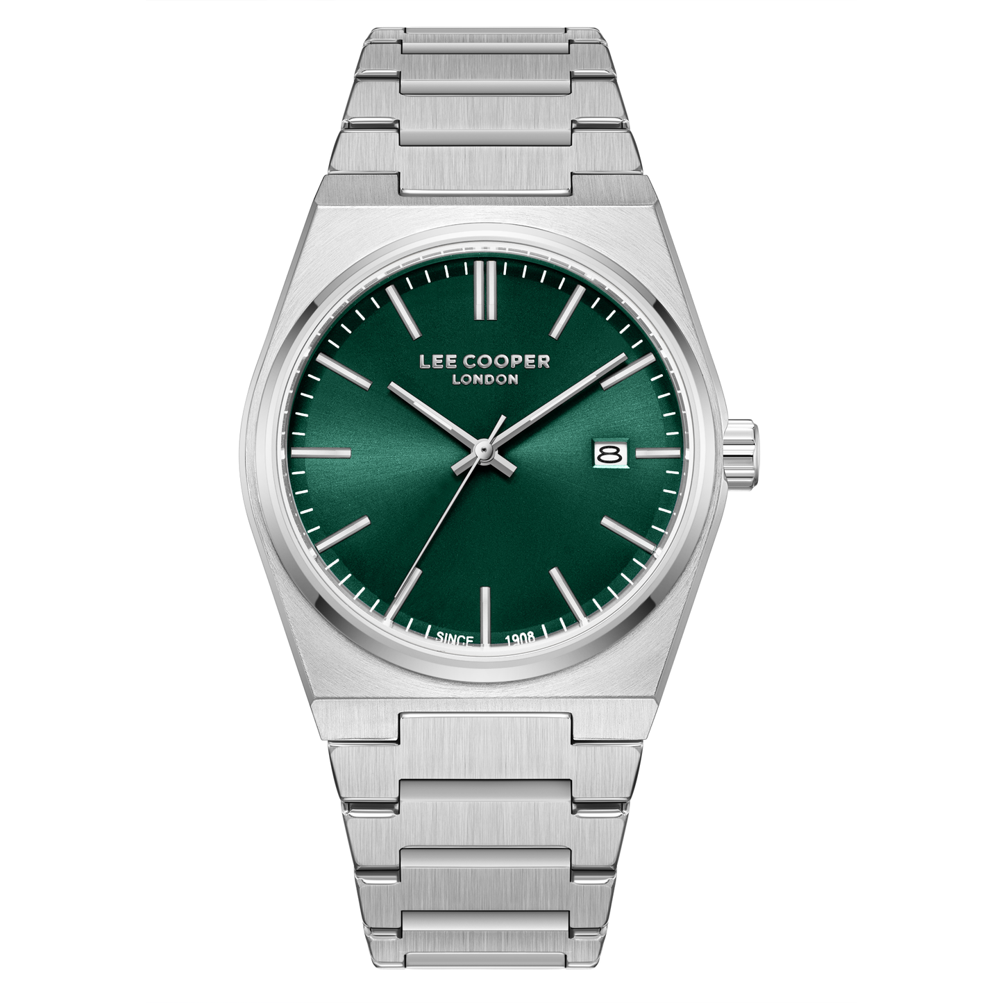 Lee Cooper Men's Super Metal Silver Watch LC08196.370