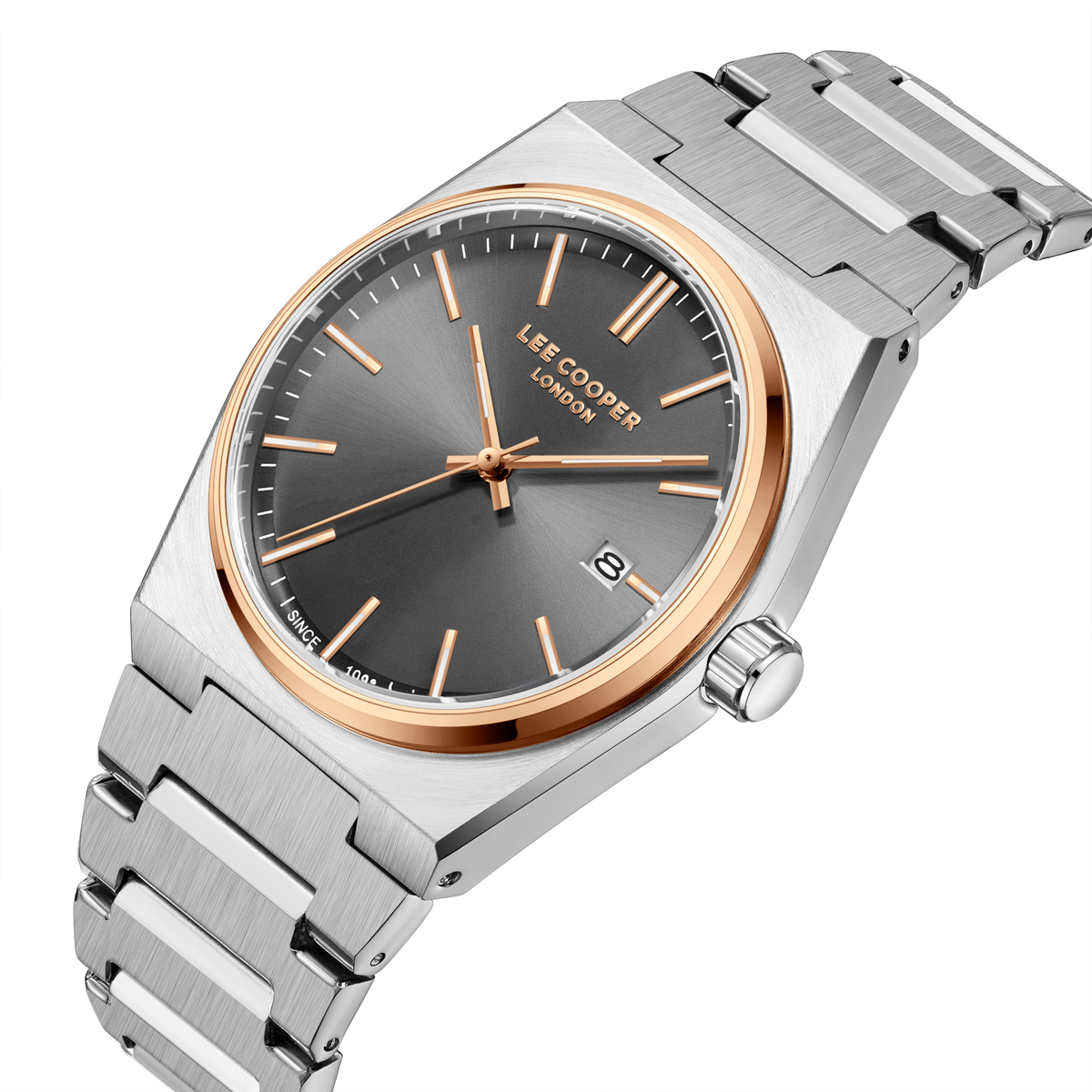 Lee Cooper Men's Super Metal Silver Watch LC08196.560