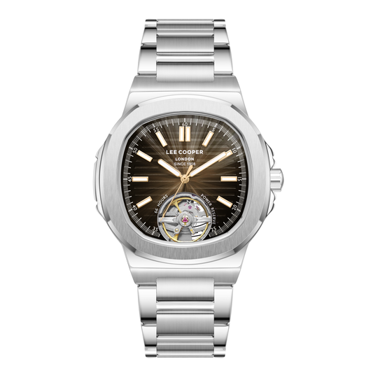 Lee Cooper Men's Super Metal Silver Watch LC08227.340