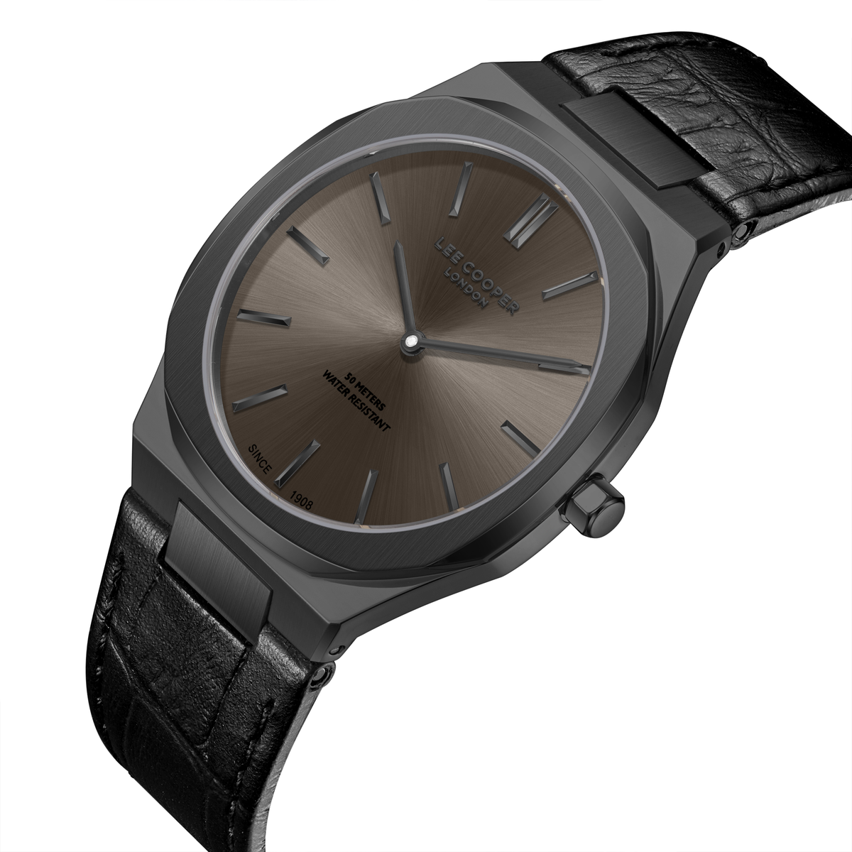 Lee Cooper Men's Super Metal Black Watch LC08336.061
