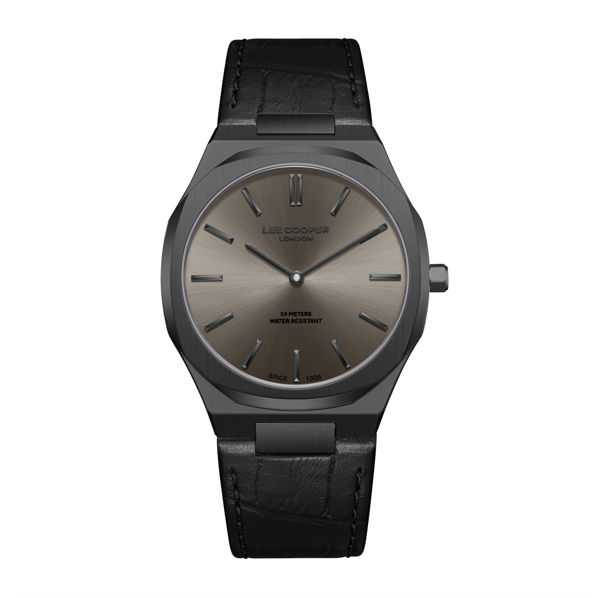 Lee Cooper Men's Super Metal Black Watch LC08336.061