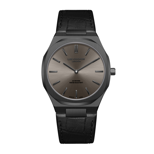 Lee Cooper Men's Super Metal Black Watch LC08336.061