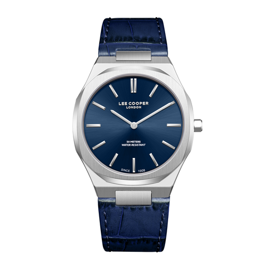 Lee Cooper Men's Super Metal Dark Blue Watch LC08336.399