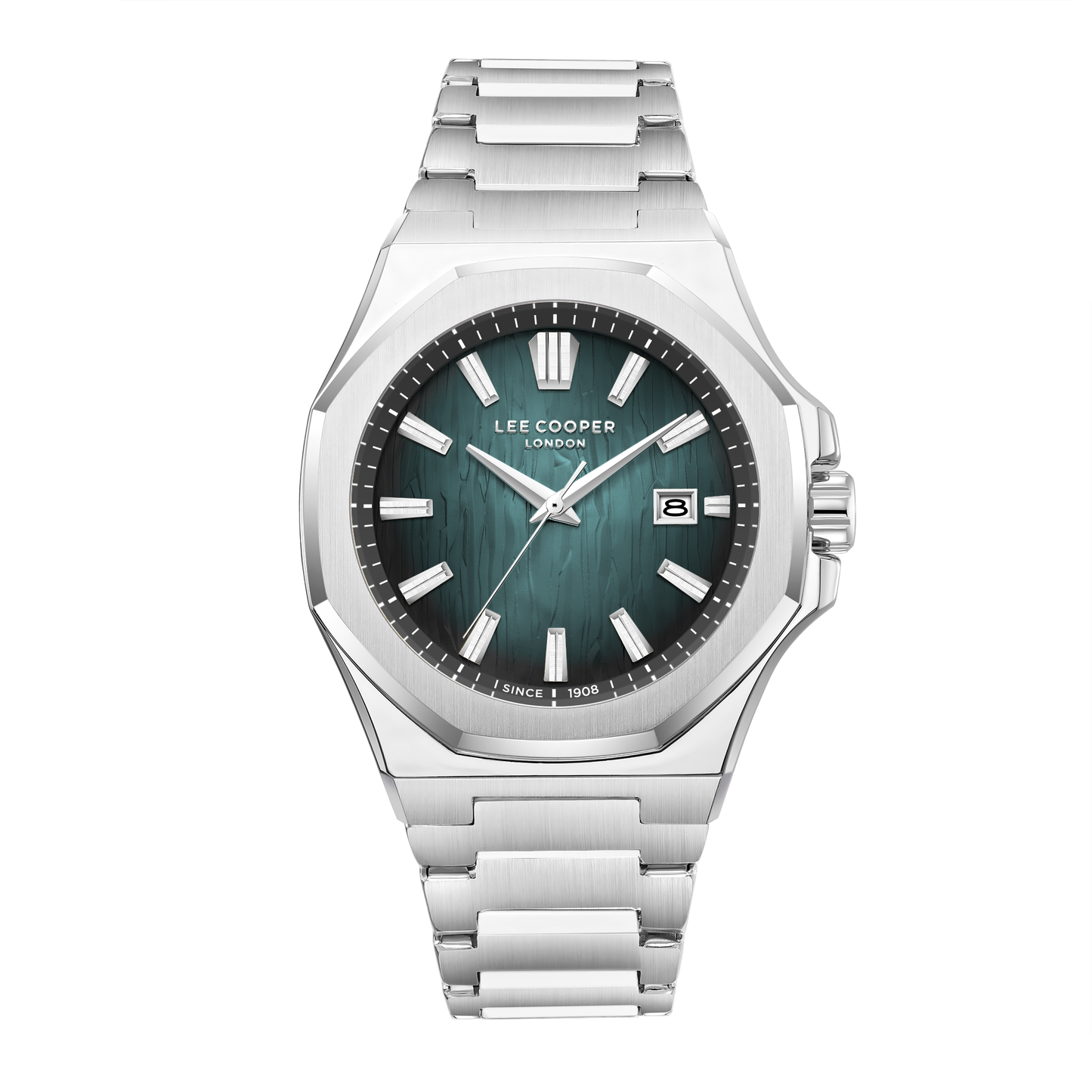 Lee Cooper Men's Super Metal Silver Watch LC08343.391