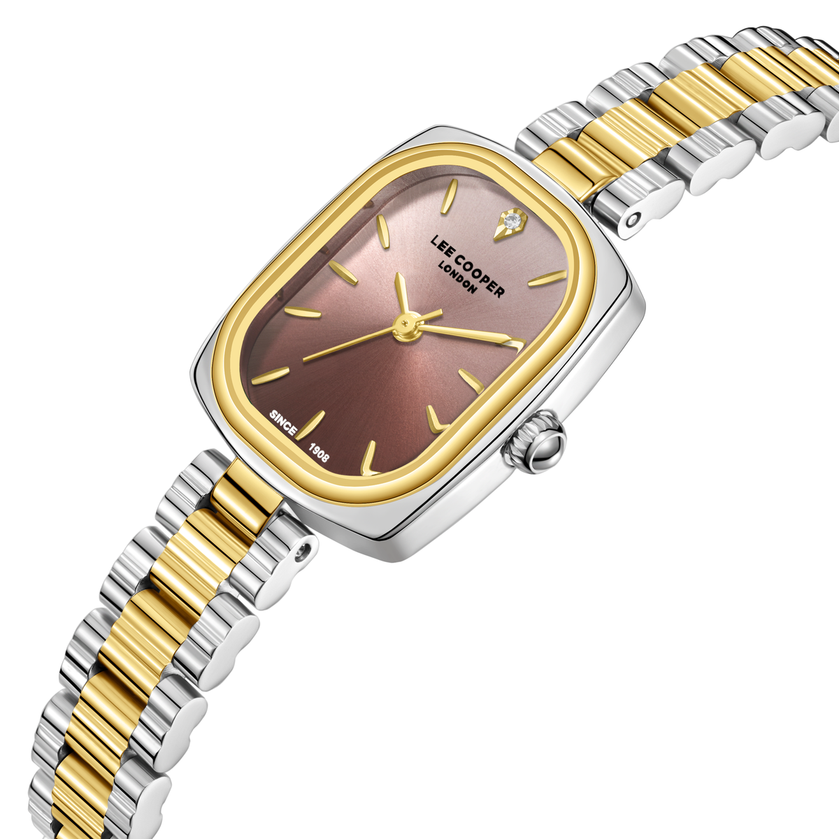 Lee Cooper Women's Super Metal Silver/gold Watch LC08347.240