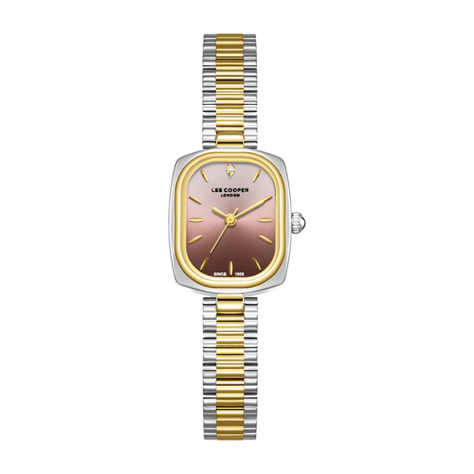 Lee Cooper Women's Super Metal Silver/gold Watch LC08347.240