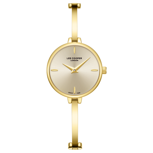 Lee Cooper Women's Super Metal Gold Watch LC08350.110