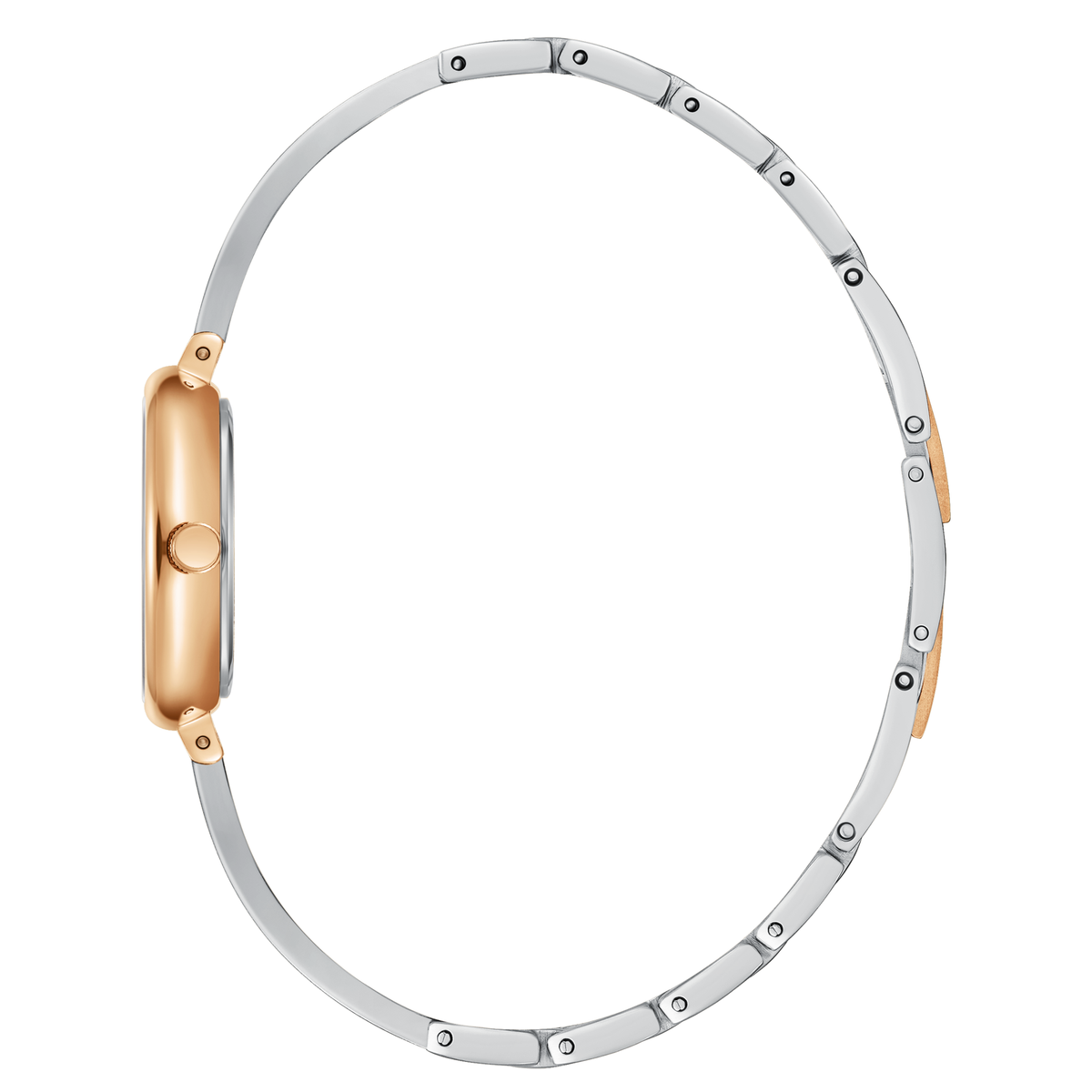 Lee Cooper Women's Super Metal Silver/rose Gold Watch LC08350.520