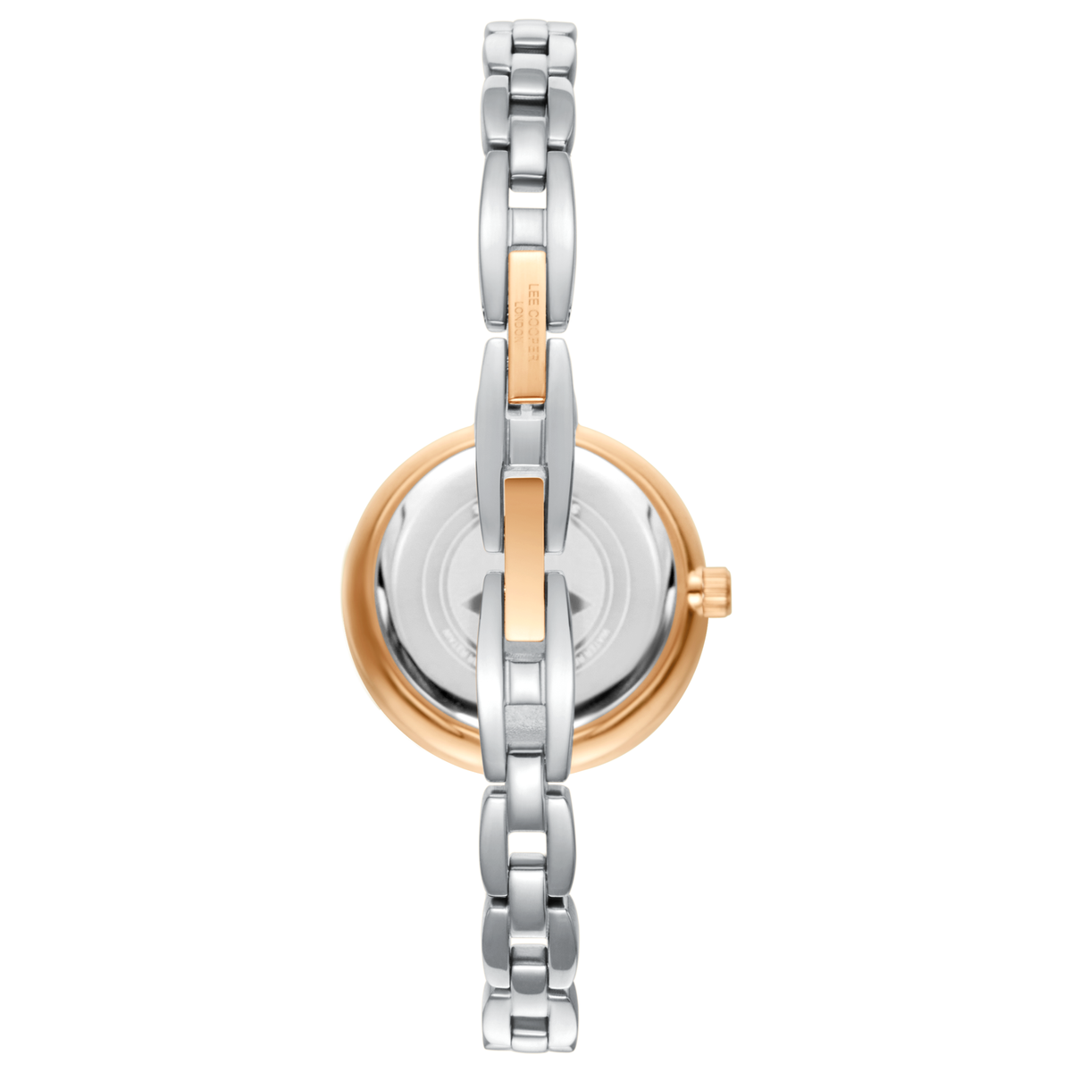 Lee Cooper Women's Super Metal Silver/rose Gold Watch LC08350.520
