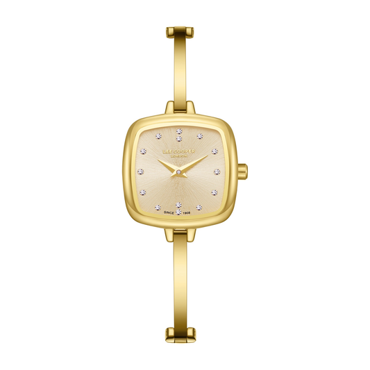 Lee Cooper Women's Super Metal Gold Watch LC08353.110