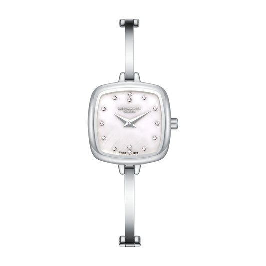 Lee Cooper Women's Super Metal Silver Watch LC08353.320