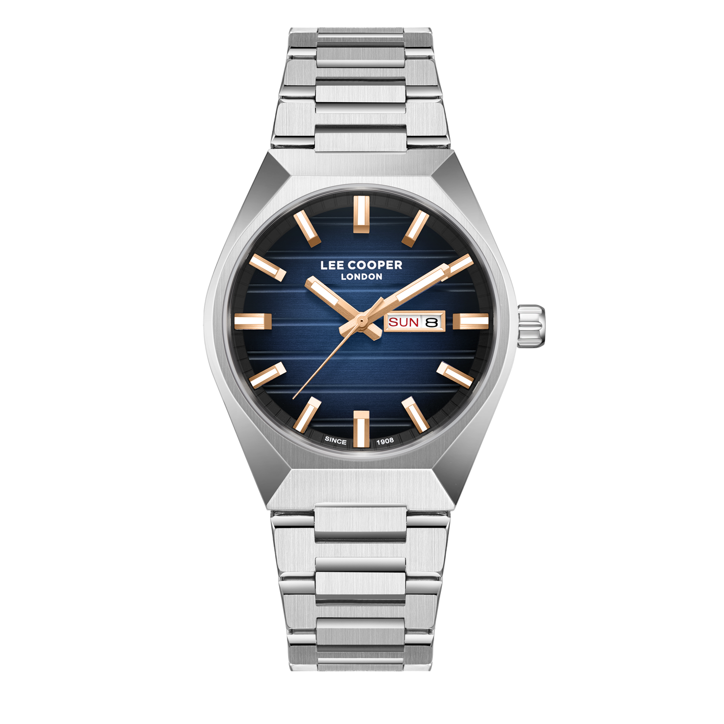 Lee Cooper Men's Super Metal Silver Watch LC08363.391