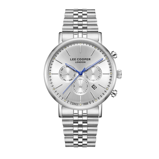 Lee Cooper Men's Super Metal Silver Watch LC08372.330