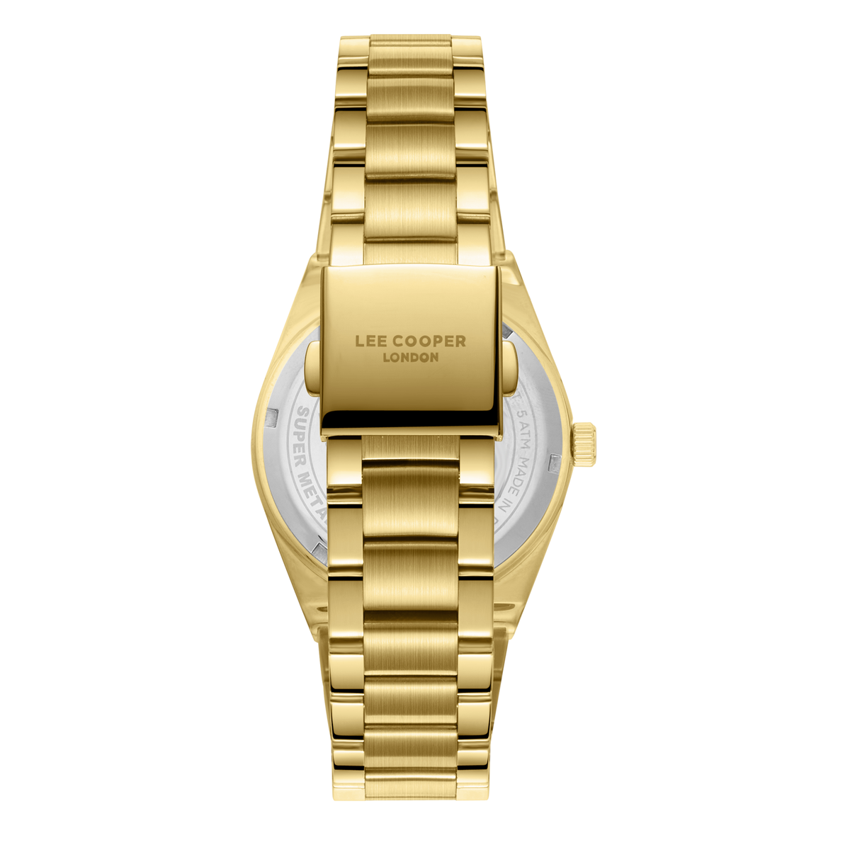 Lee Cooper Men's Super Metal Gold Watch LC08374.130