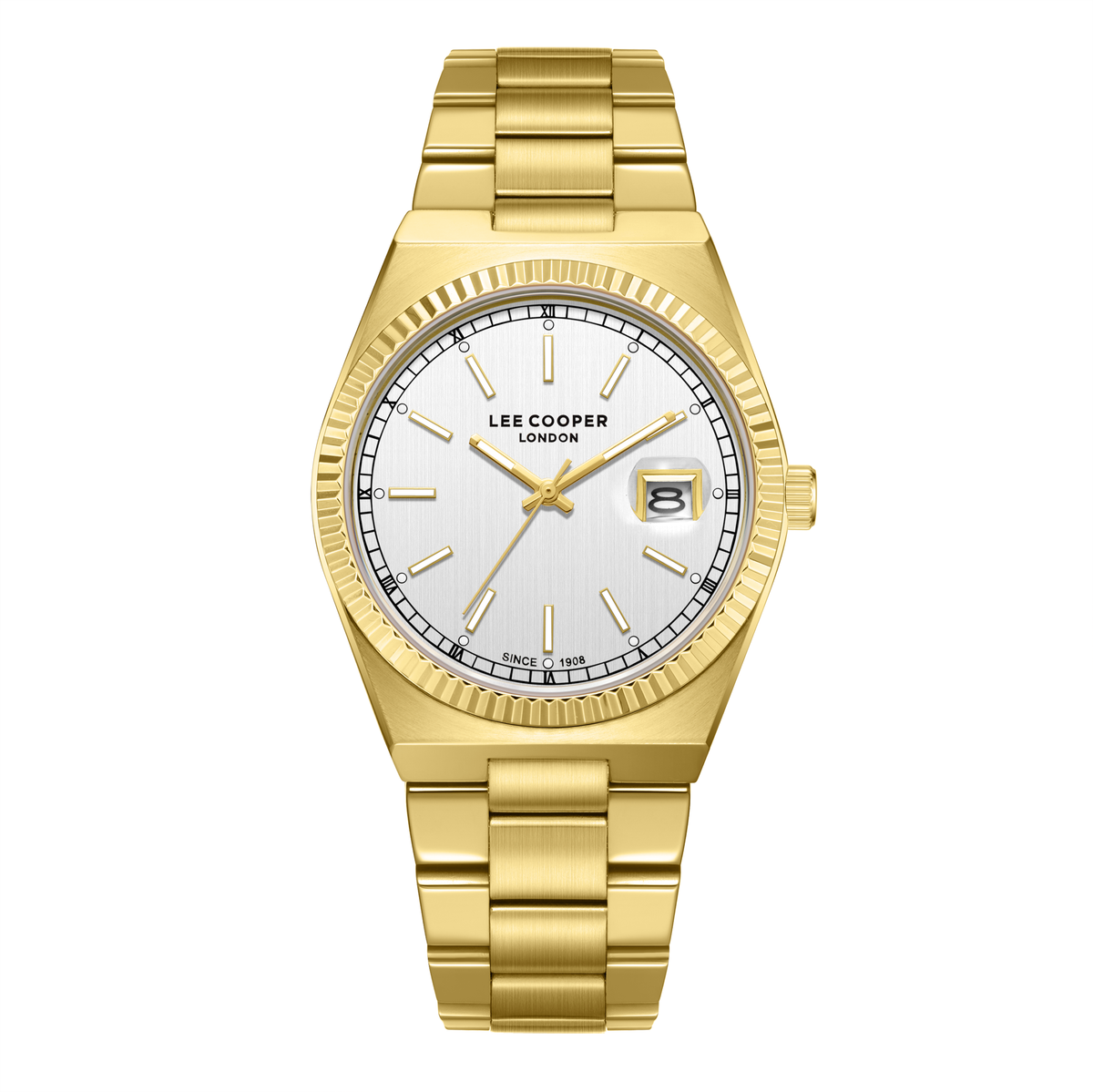 Lee Cooper Men's Super Metal Gold Watch LC08374.130
