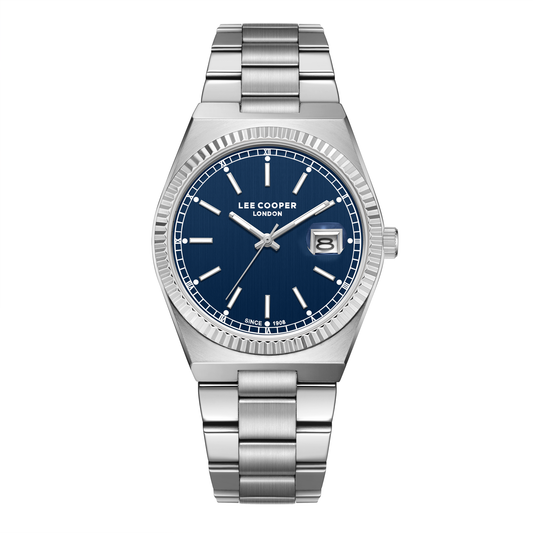 Lee Cooper Men's Super Metal Silver Watch LC08374.390