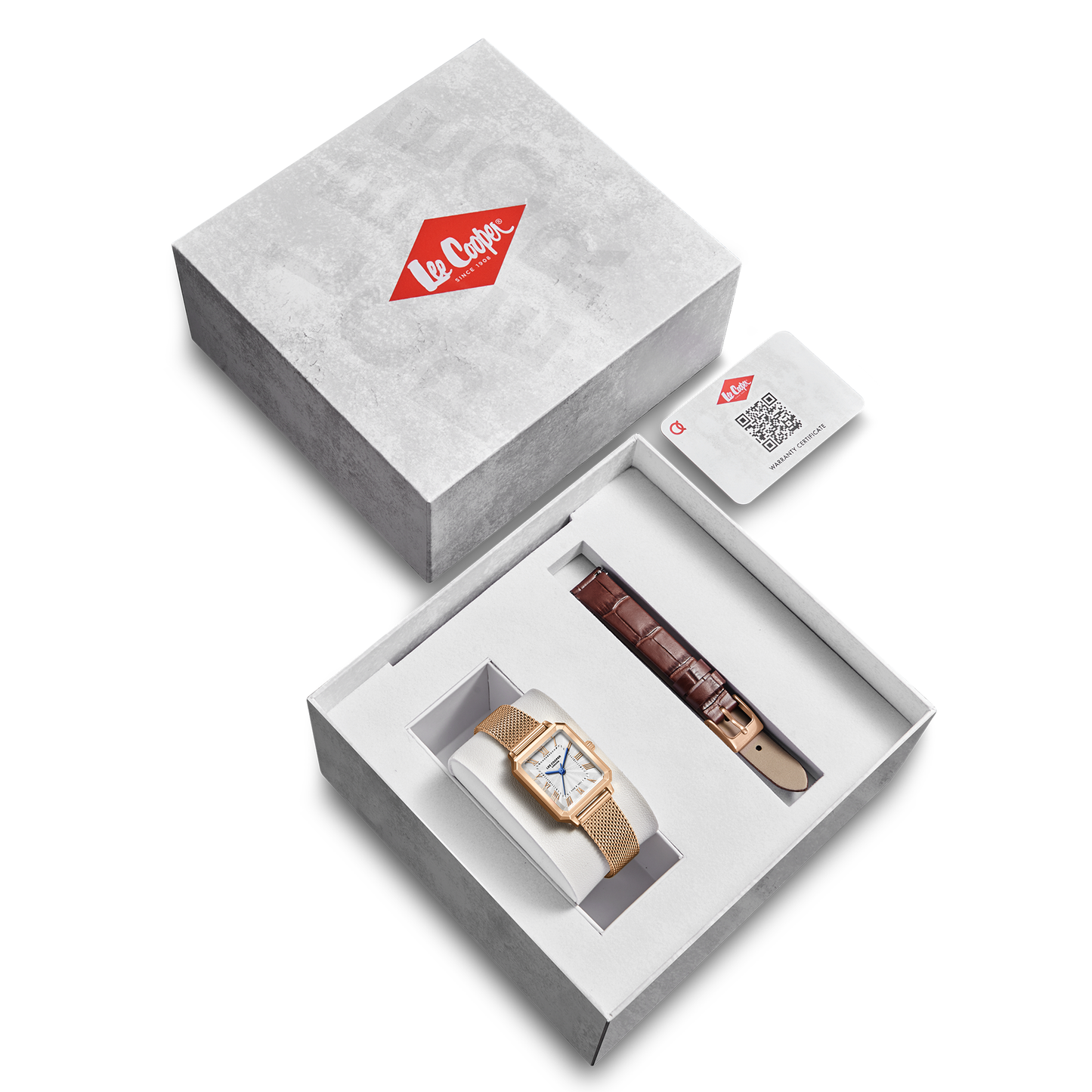 Lee Cooper Women's Super Metal Brown Watch LC08376.432