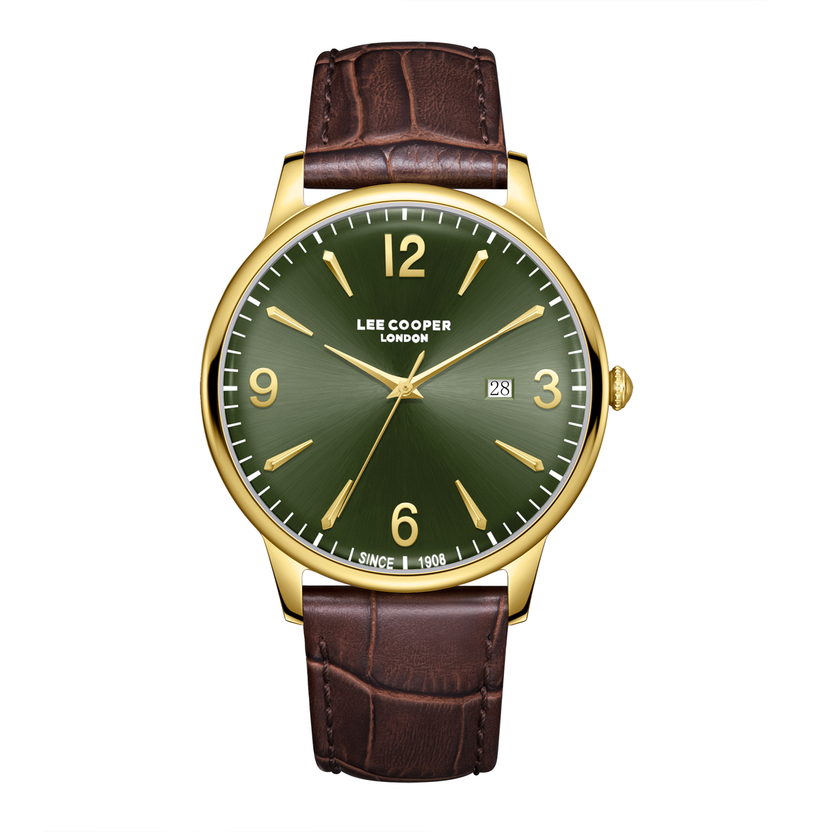 Lee Cooper Men's Super Metal Brown Watch LC08379.172