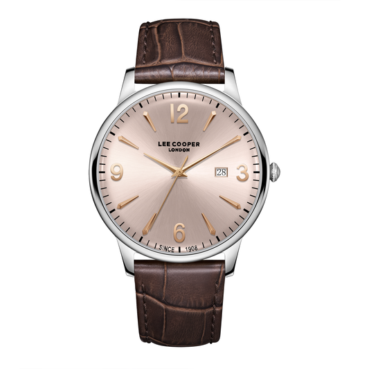 Lee Cooper Men's Super Metal Brown Watch LC08379.362