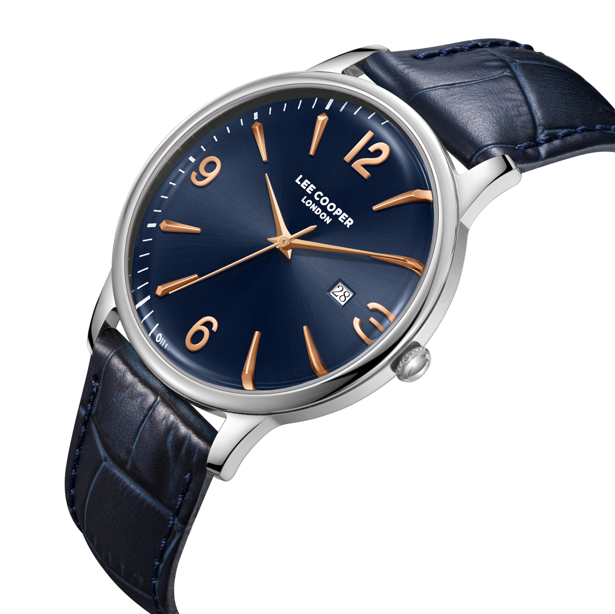 Lee Cooper Men's Super Metal Dark Blue Watch LC08379.399
