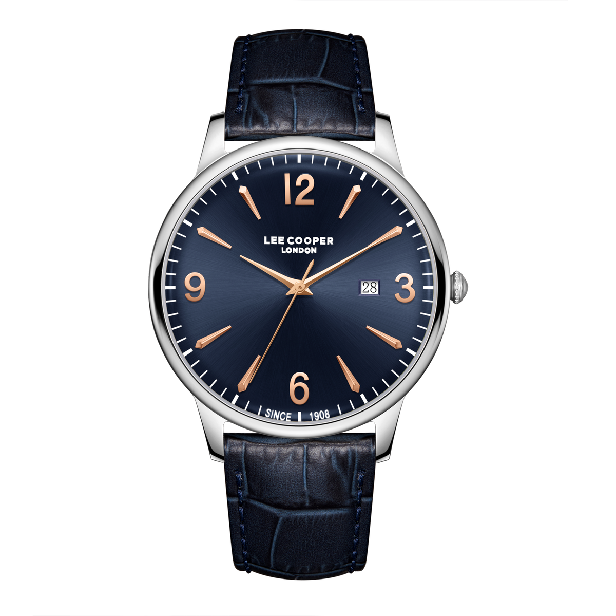 Lee Cooper Men's Super Metal Dark Blue Watch LC08379.399