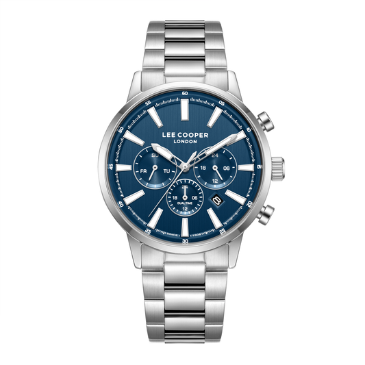Lee Cooper Men's Super Metal Silver Watch LC08382.390