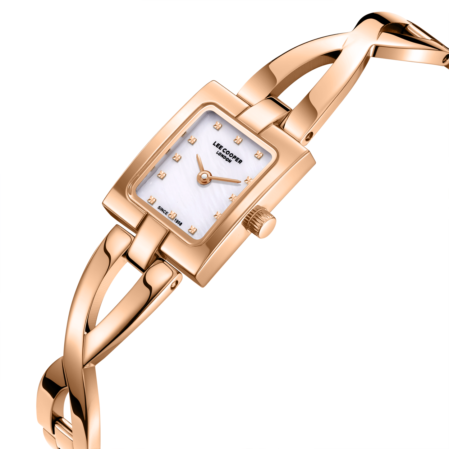 Lee Cooper Women's Super Metal Rose Gold Watch LC08385.420