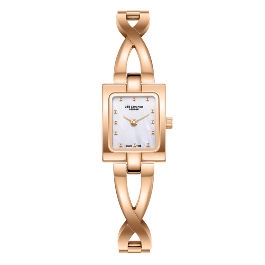 Lee Cooper Women's Super Metal Rose Gold Watch LC08385.420
