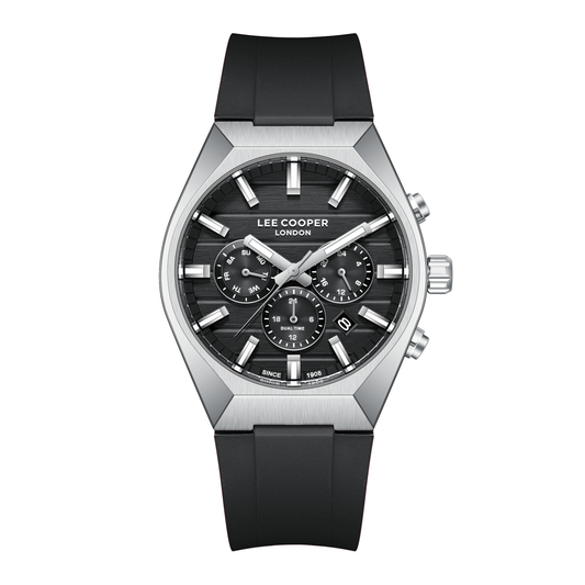 Lee Cooper Men's Super Metal Black Watch LC08388.351