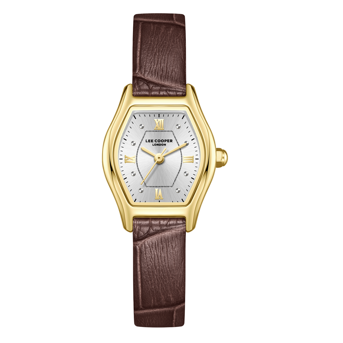 Lee Cooper Women's Super Metal Dark Brown Watch LC08392.432
