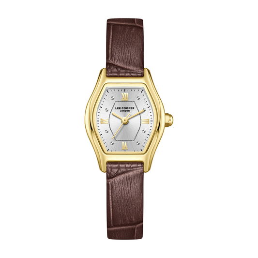 Lee Cooper Women's Super Metal Dark Brown Watch LC08392.432
