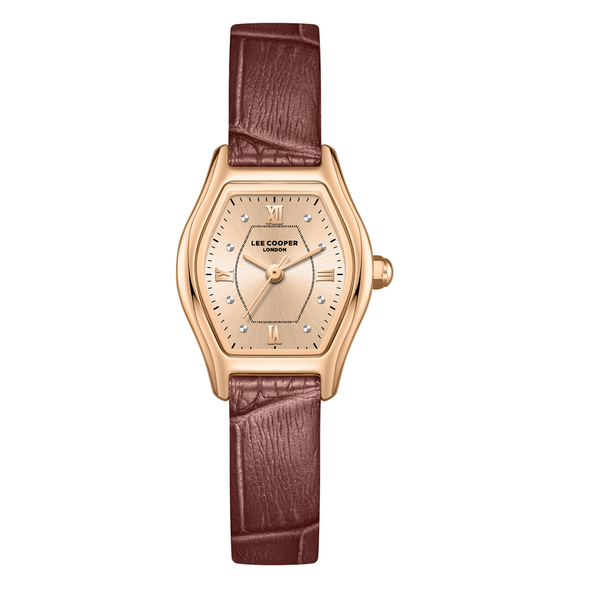 Lee Cooper Women's Super Metal Brown Watch LC08392.462