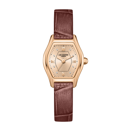 Lee Cooper Women's Super Metal Brown Watch LC08392.462