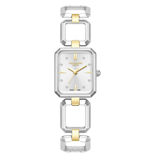 Lee Cooper Women's Super Metal Silver/gold Watch LC08393.230