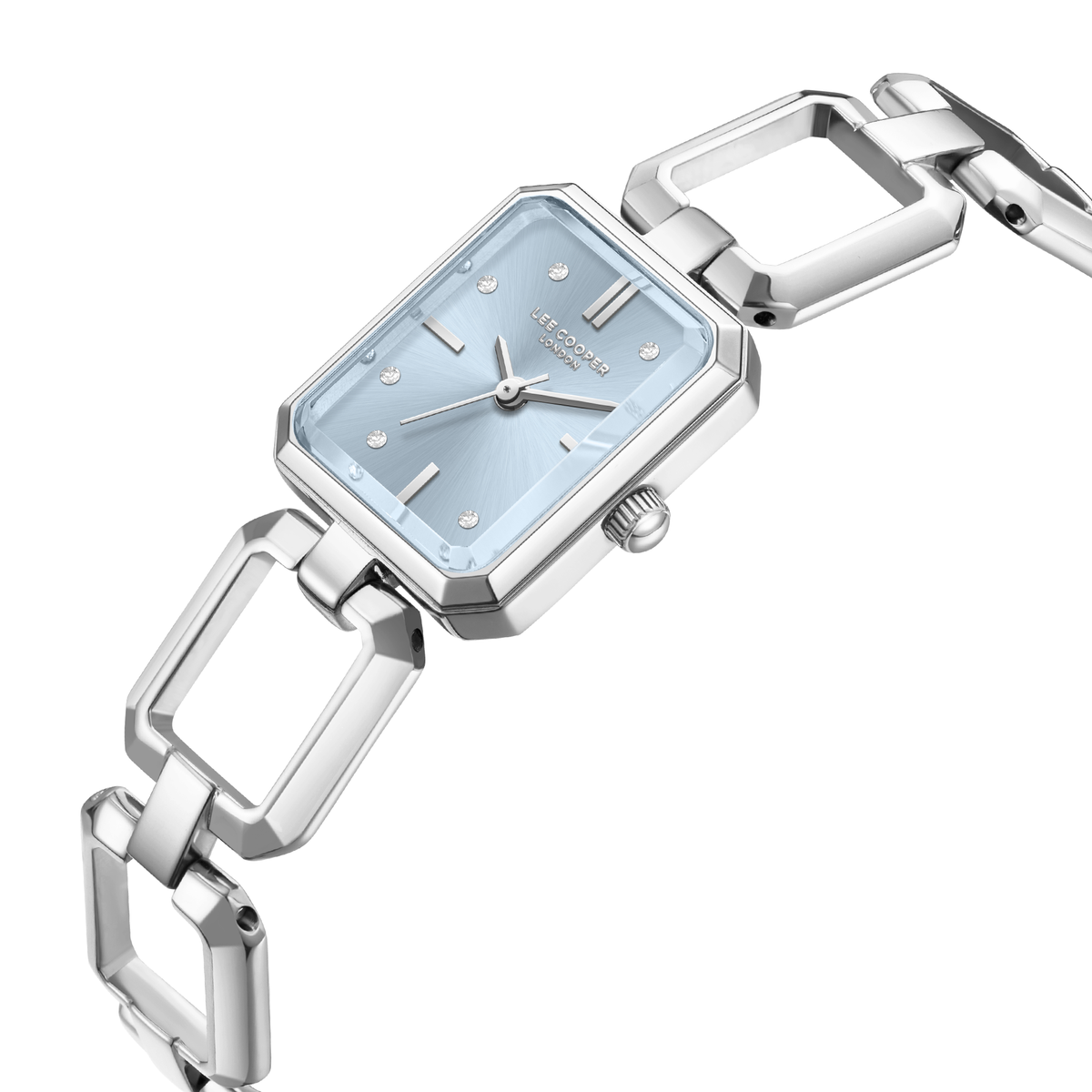 Lee Cooper Women's Super Metal Silver Watch LC08393.300