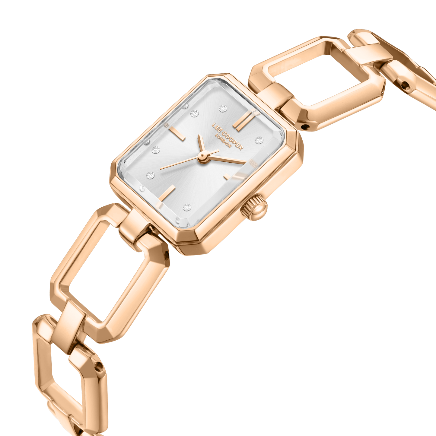 Lee Cooper Women's Super Metal Rose Gold Watch LC08393.430