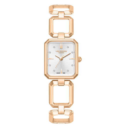 Lee Cooper Women's Super Metal Rose Gold Watch LC08393.430