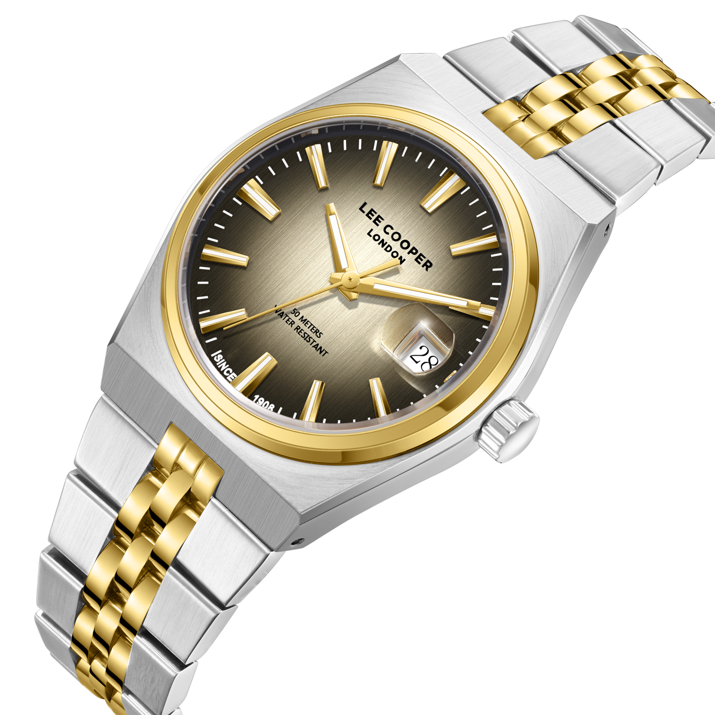 Lee Cooper Men's Super Metal Silver/gold Watch LC08397.210