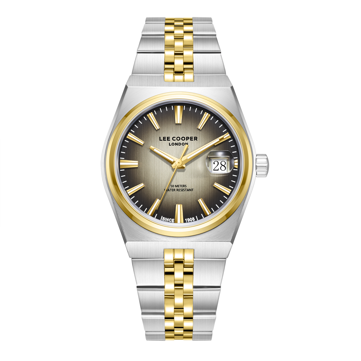 Lee Cooper Men's Super Metal Silver/gold Watch LC08397.210