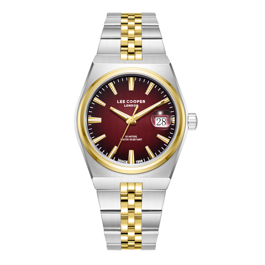 Lee Cooper Men's Super Metal Silver Watch LC08397.390
