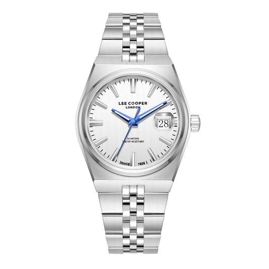 Lee Cooper Men's Super Metal Silver Watch LC08397.330