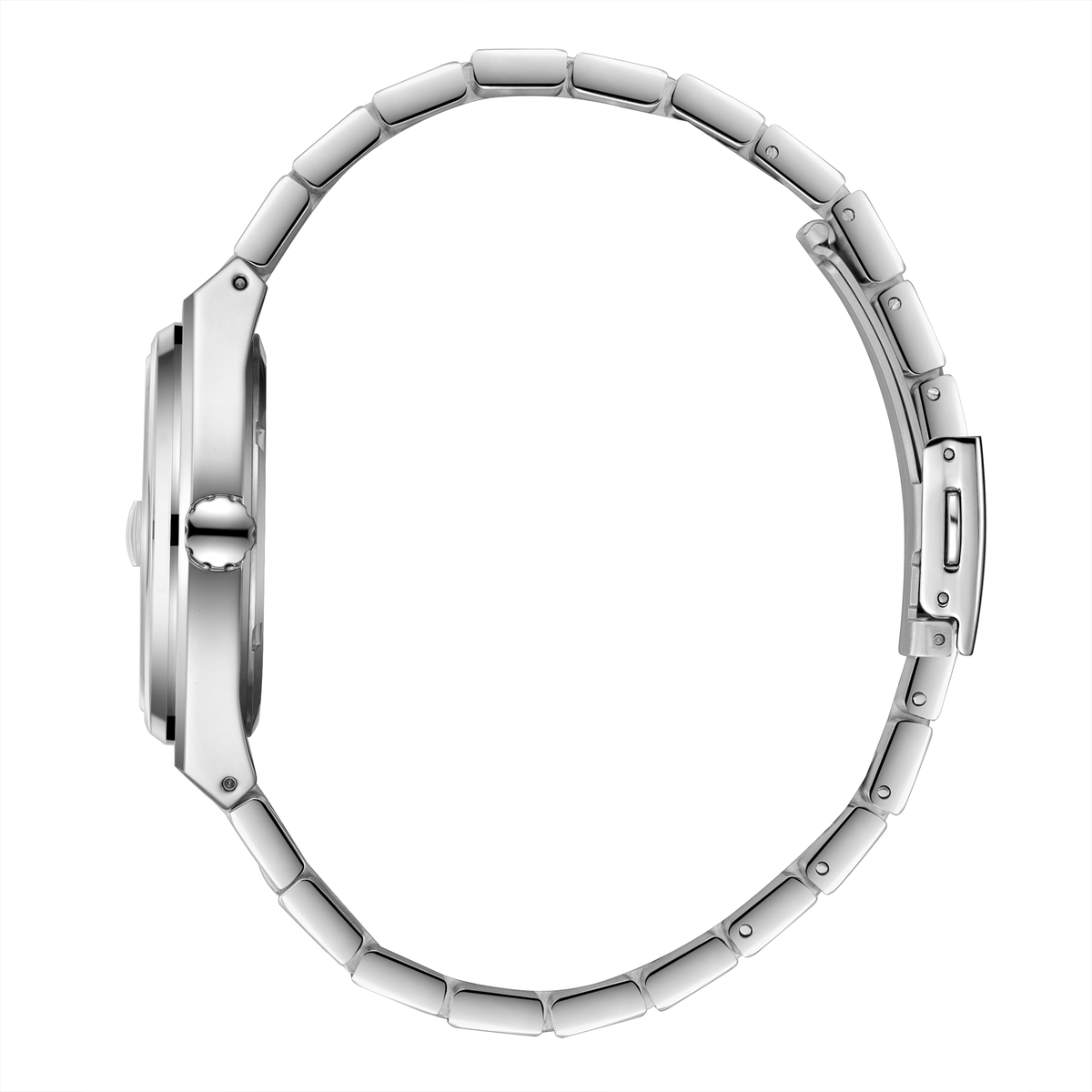 Lee Cooper Men's Super Metal Silver Watch LC08397.370