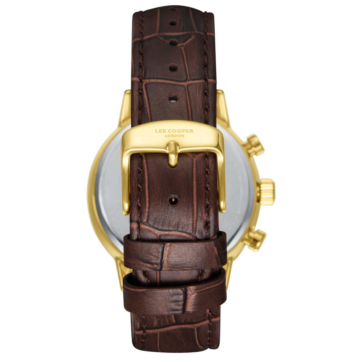 Lee Cooper Men's Super Metal Dark Brown Watch LC08401.172
