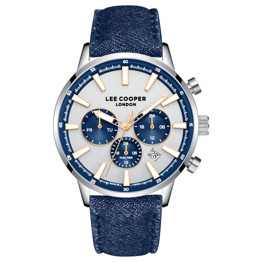 Lee Cooper Men's Super Metal Blue Watch LC08401.339