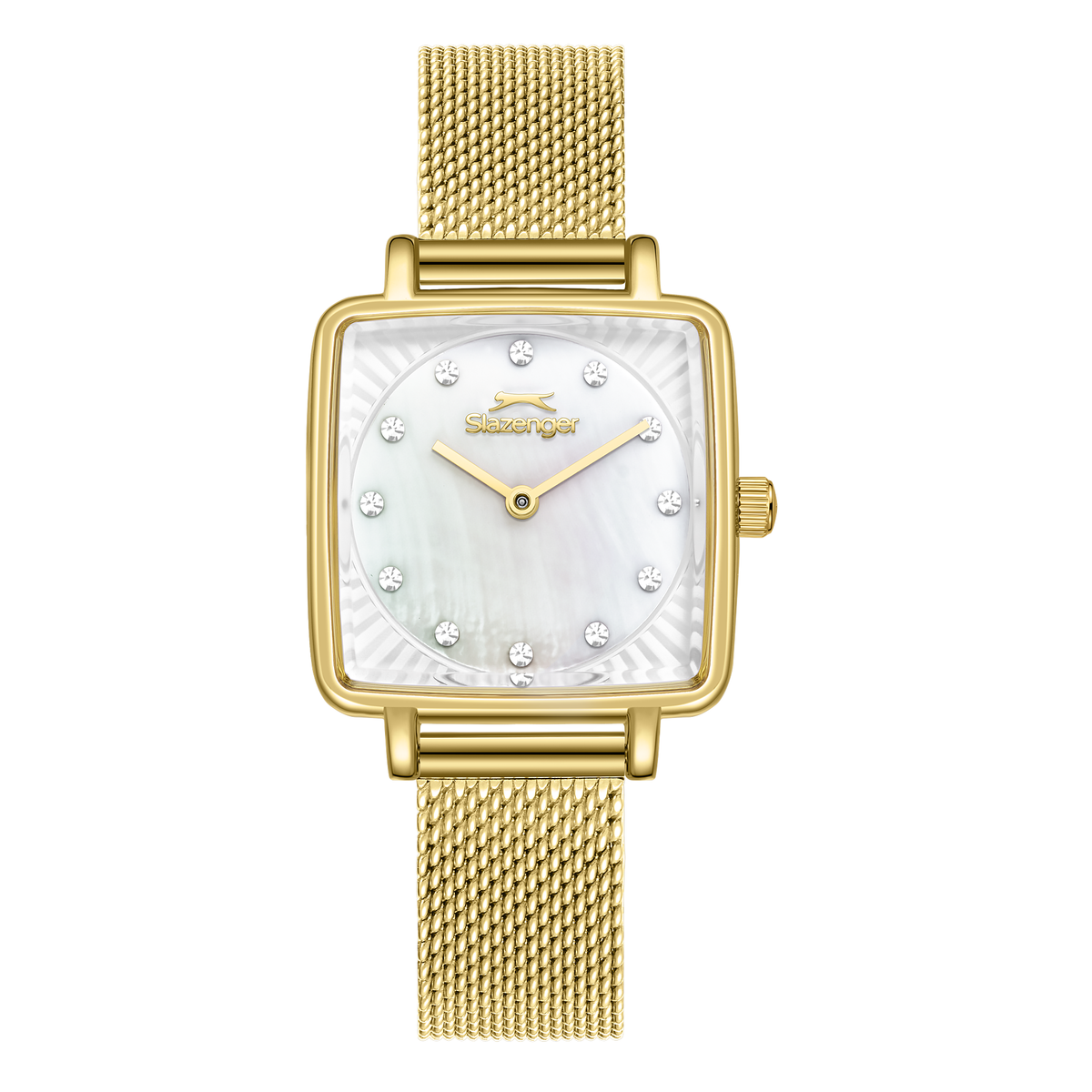 Slazenger Women's Stainless Steel MOP Watch SL.9.2255.3.02