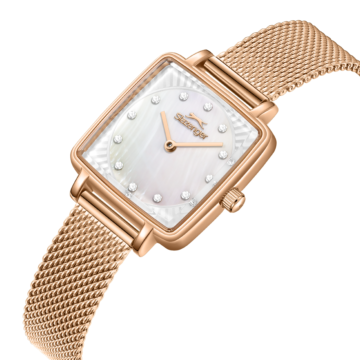 Slazenger Women's Stainless Steel MOP Watch SL.9.2255.3.03
