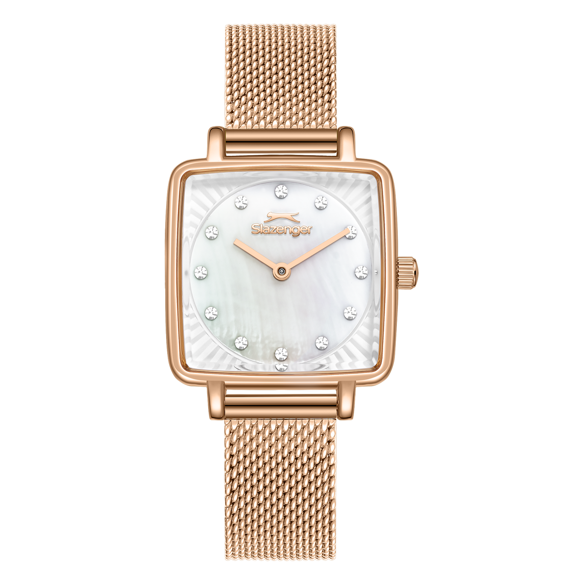 Slazenger Women's Stainless Steel MOP Watch SL.9.2255.3.03